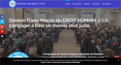 Desktop Screenshot of droithumain-france.org